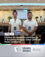 Câmara de Upanema participa do 1º Encontro Potiguar sobre LGPD do Poder Judiciário