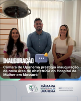Câmara de Upanema prestigia inauguração da nova área de obstetrícia do Hospital da Mulher em Mossoró