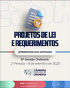 A Câmara de Upanema realizou, na última segunda-feira (8), a 6ª Sessão Ordinária do 2º Período Legislativo