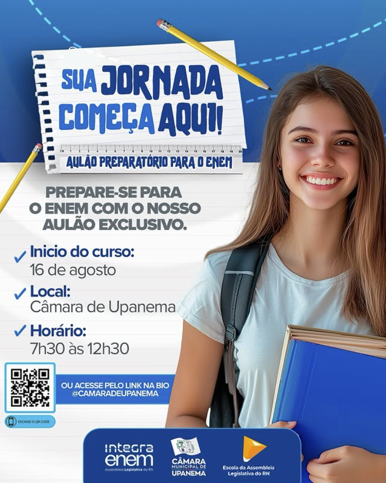 Atenção, estudantes do 3º ano da rede pública!