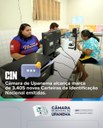 Câmara de Upanema alcança marca de 3.405 novas Carteiras de Identificação Nacional emitidas