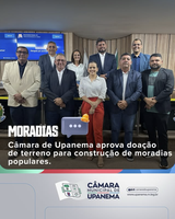 Câmara de Upanema aprova doação de terreno para construção de moradias populares