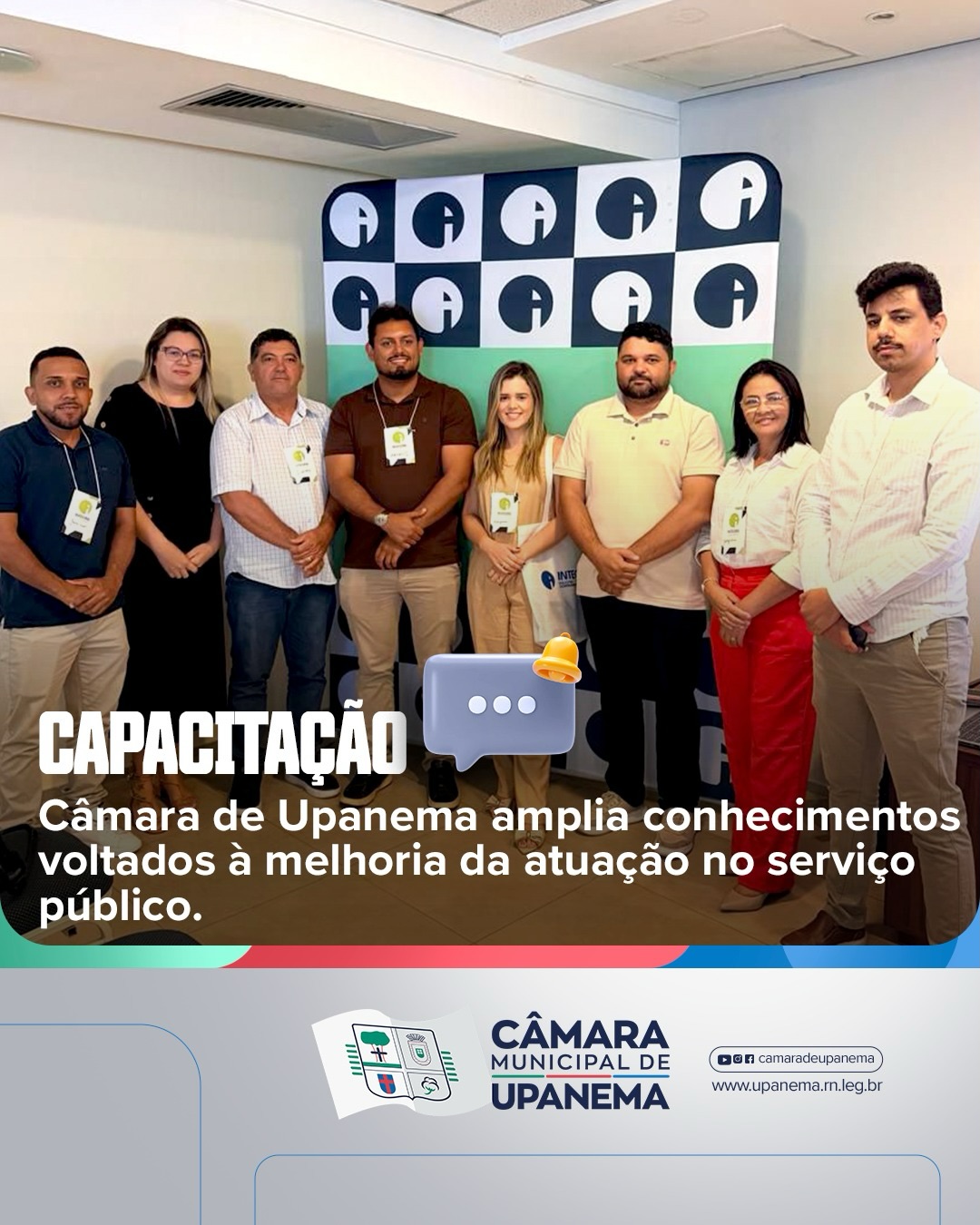 Câmara de Upanema participa da 3ª Jornada de Formação para o Setor Público