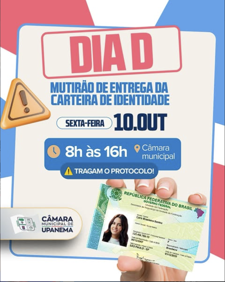 DIA D DE ENTREGA DAS IDENTIDADES