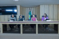 Palestra com a Patrulha Maria da Penha dà sequência à programação do Mês da Mulher