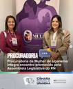 Procuradoria da Mulher de Upanema integra encontro promovido pela Assembleia Legislativa do RN