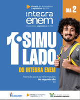 Segundo dia do Primeiro Simulado IntegraENEM, neste sábado dia 11 de outubro.